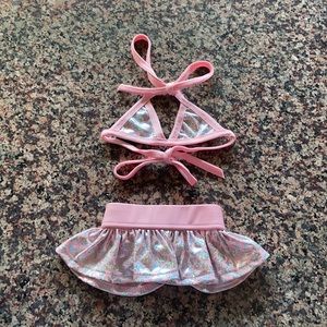 Fitwarm pink mermaid bikini 👙